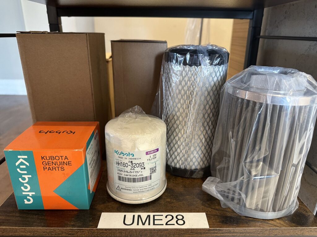 UME28 Filter Set 4pcs